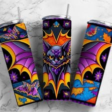 Bat Comic 20 oz Tumbler