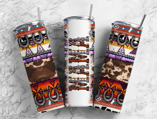 Mama Country Western Aztec 20 oz Tumbler