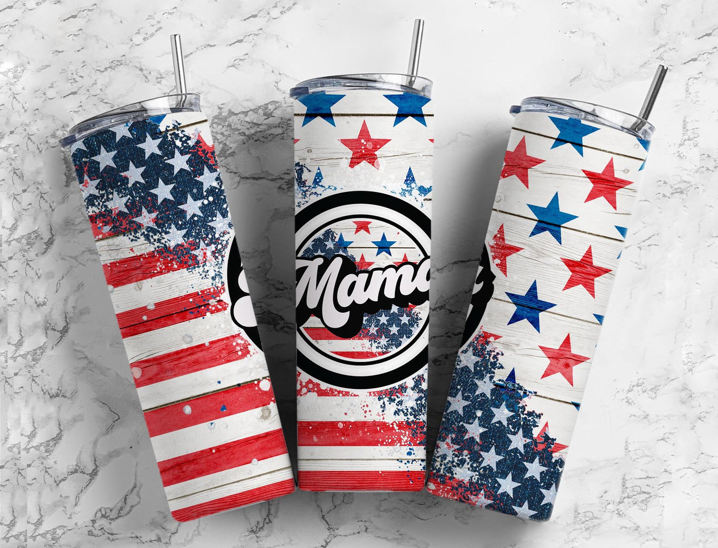 America Wood Mama USA 20 oz Tumbler