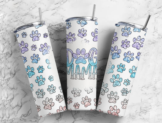 Glitter Paws Dog Mama 20 oz Tumbler