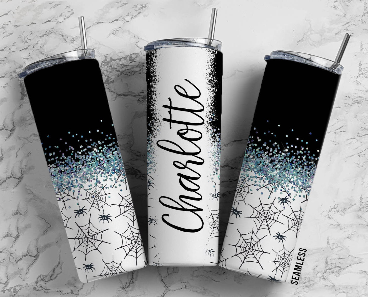 Snowflake Winter 20 oz Tumbler (personalization)