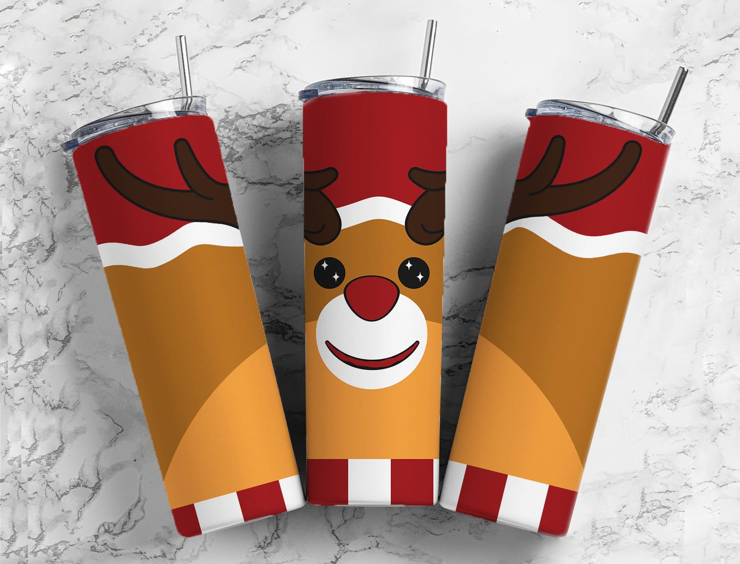 Reindeer 20 oz Tumbler