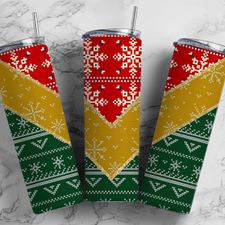 Ugly Sweater with Snowflake 20 oz Tumbler