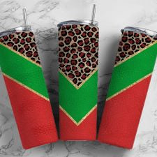 Red Leopard 20 oz Tumbler