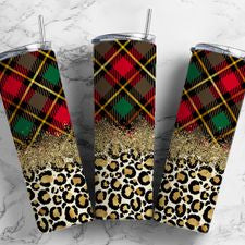 Holiday Plaid 20 oz Tumbler