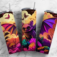 Spooky Bat 20 oz Tumbler