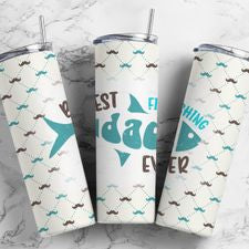 Best Dad Ever Fish 20 oz Tumbler